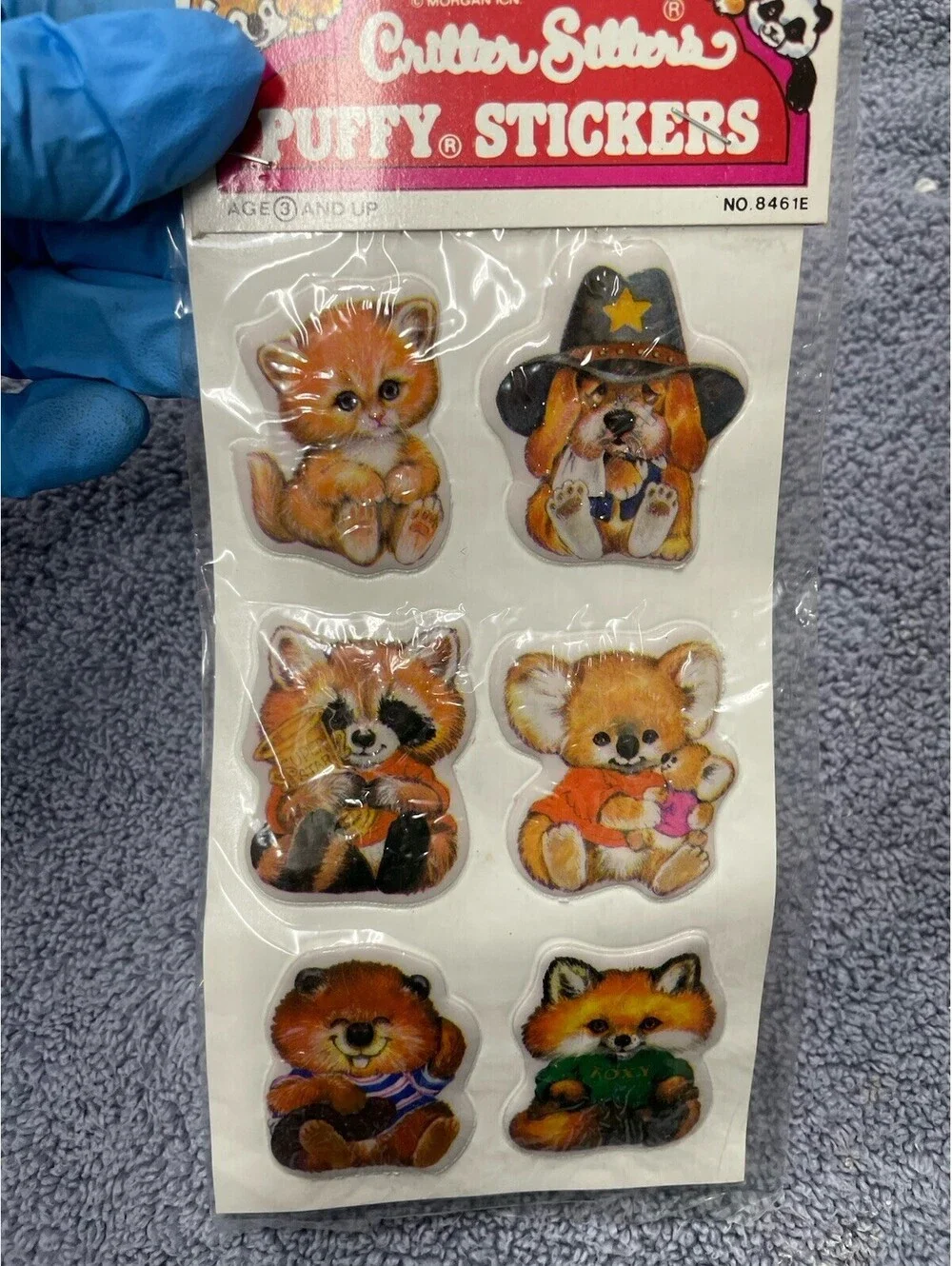 Imperial Co Puffy Stickers Critter